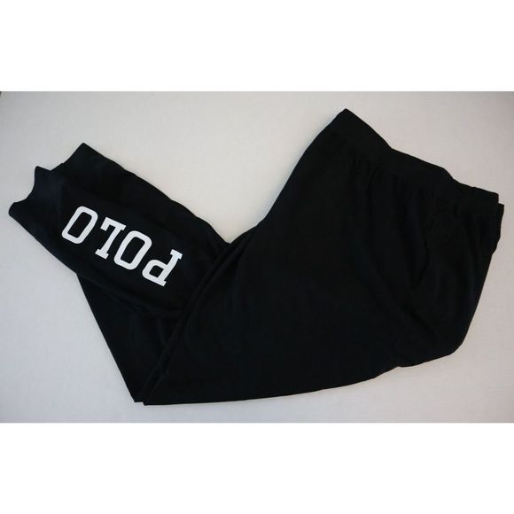 Polo Ralph Lauren PK23RT A9CL Men's Sz 4XT Black Sleep Jogger Sweatpants $60 - Picture 4 of 7